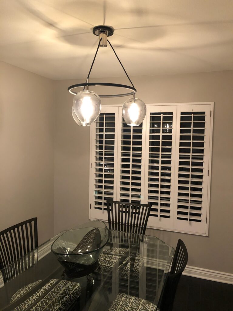Residential Dining Room Stylish Ceiling Light Fixture
