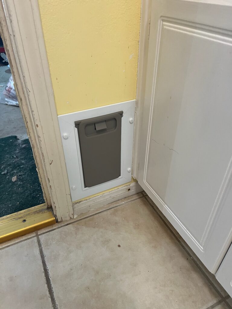 Completed Project - Residential Pet Door