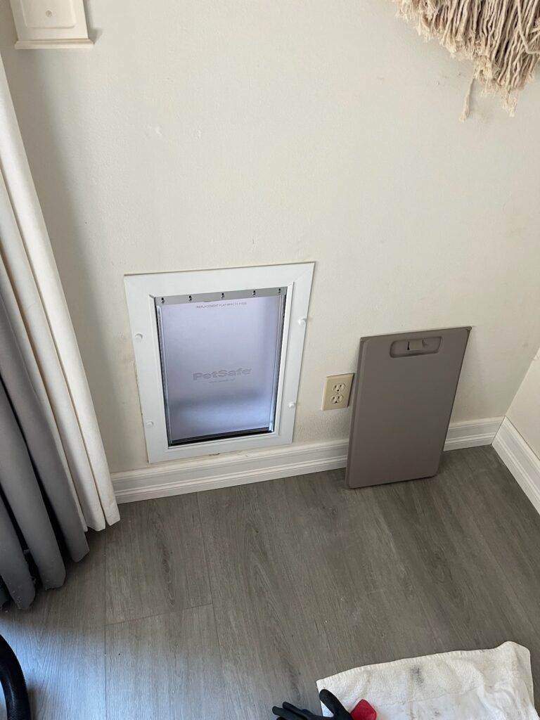 Completed Project - Residential Pet Door